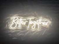 Neon "Better Together" - Idealny do Wnętrz i na Eventy!