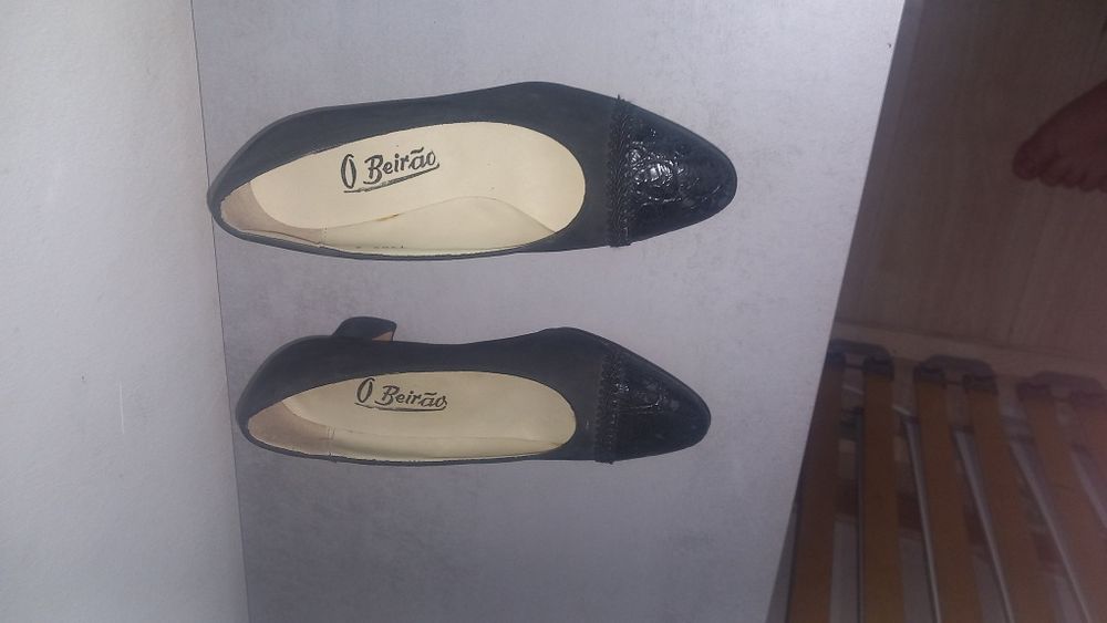 Sapatos velhos restaurados