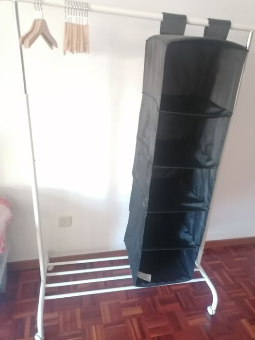 Arrumação 5 compartimentos pendurar gama Skubb