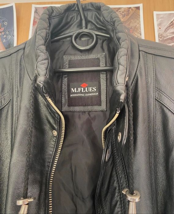 Kurtka skóra naturalna, klasyk L /XL, kurtka motocyklowa, oversize