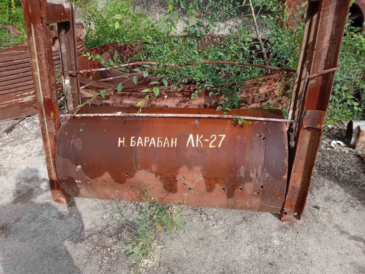 Барабан натяжний б/в  L - 1400 мм, d 650мм