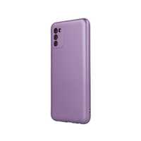 Nakładka Metallic, Fioletowy TPU, do Redmi Note 12 5G / Poco X5