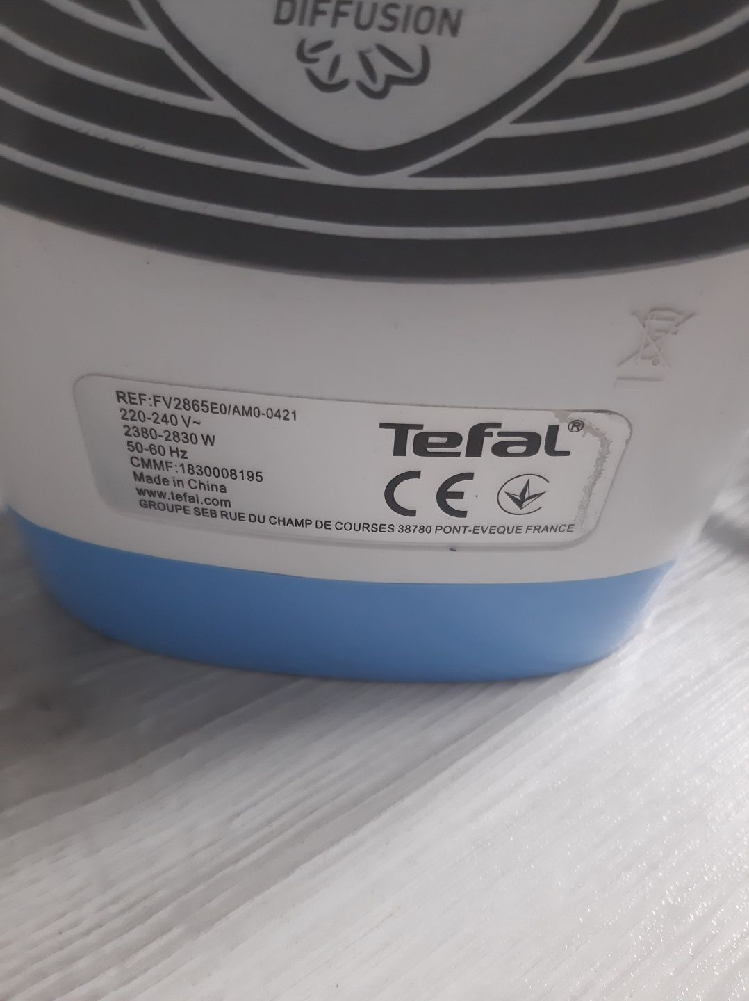 Żelasko Tefal 2400w