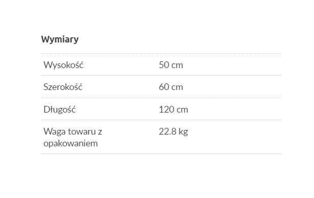 Ława KAYLAS z Agata Meble => Rzeszów