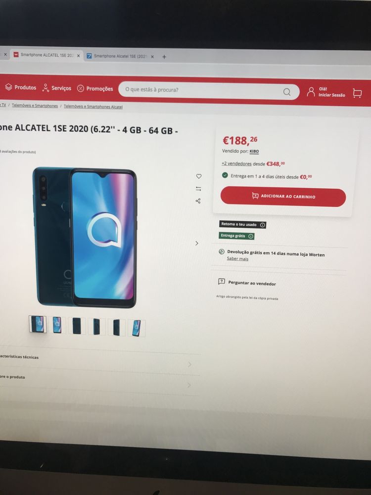 Alcatel 1SE 4gb 64gb NOVO EM CAIXA