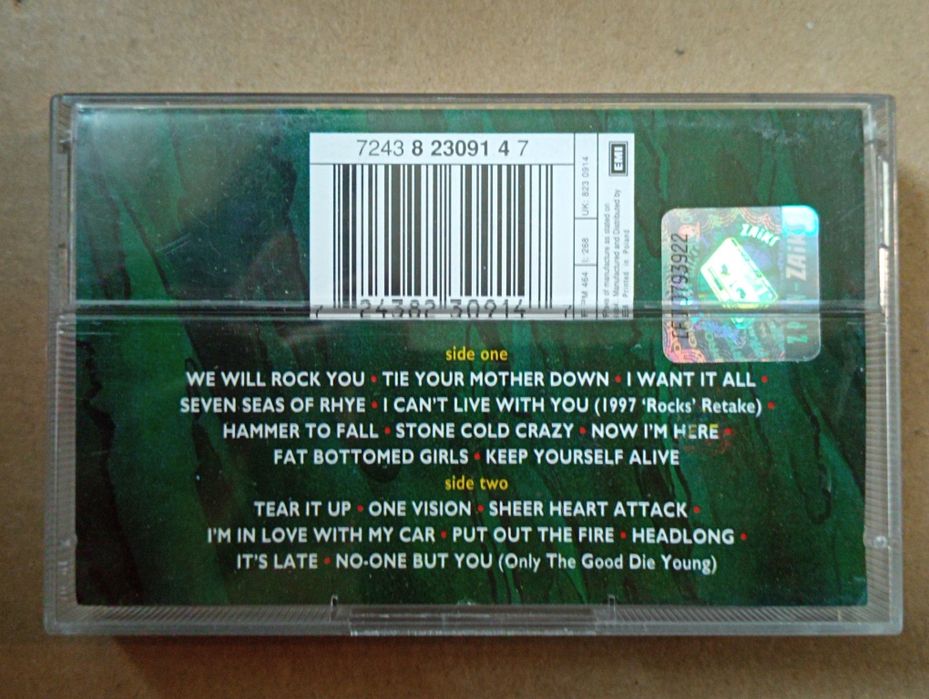 Queen - Rocks  kaseta MC