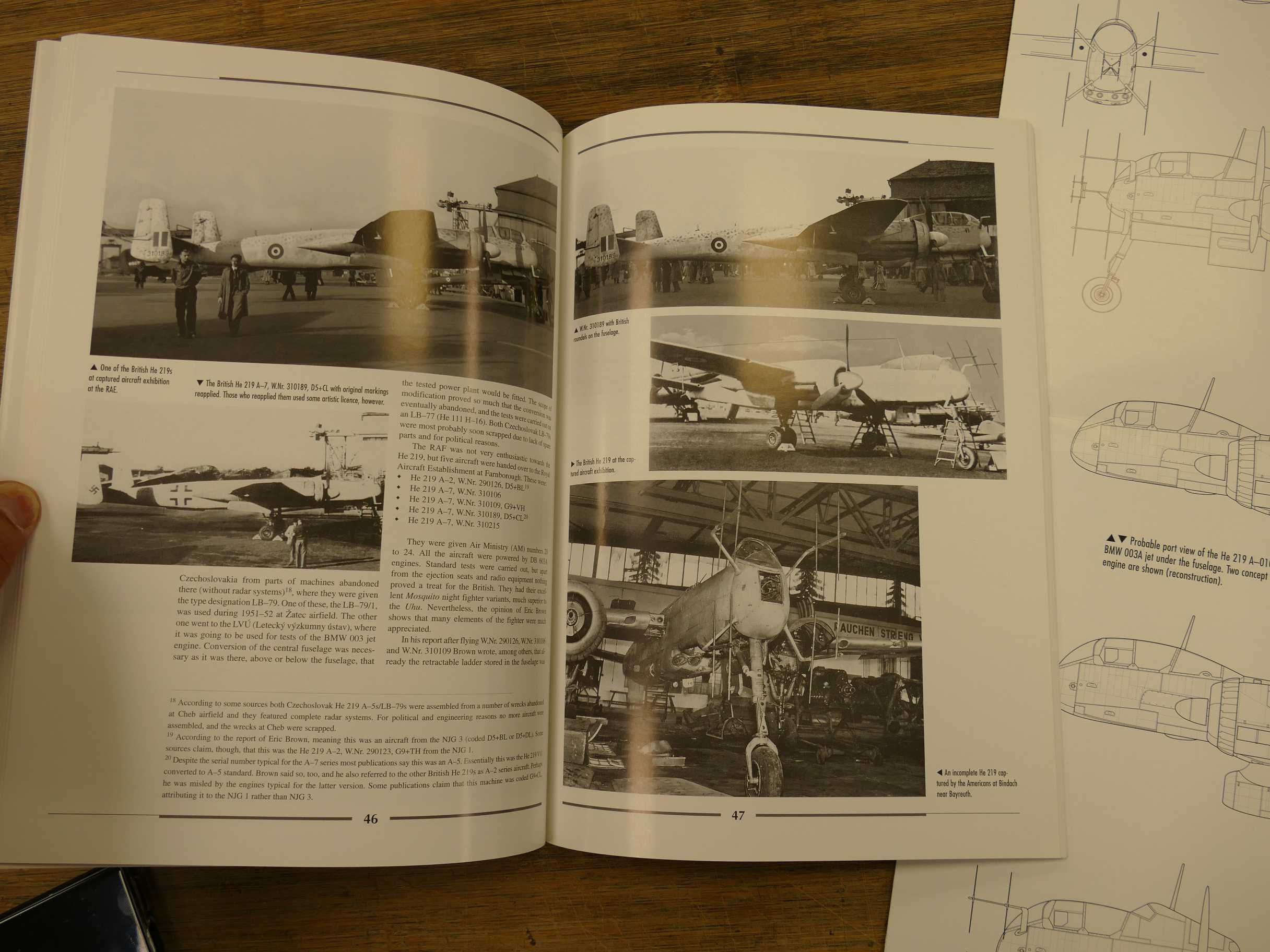 Książka Monografie Lotnicze 21 Heinkel HE219 UHU AJ.PRESS