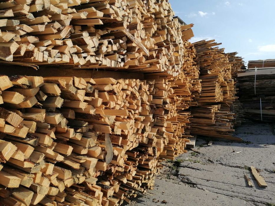 Opał,  Zrzyny tartaczne,  drewno opałowe