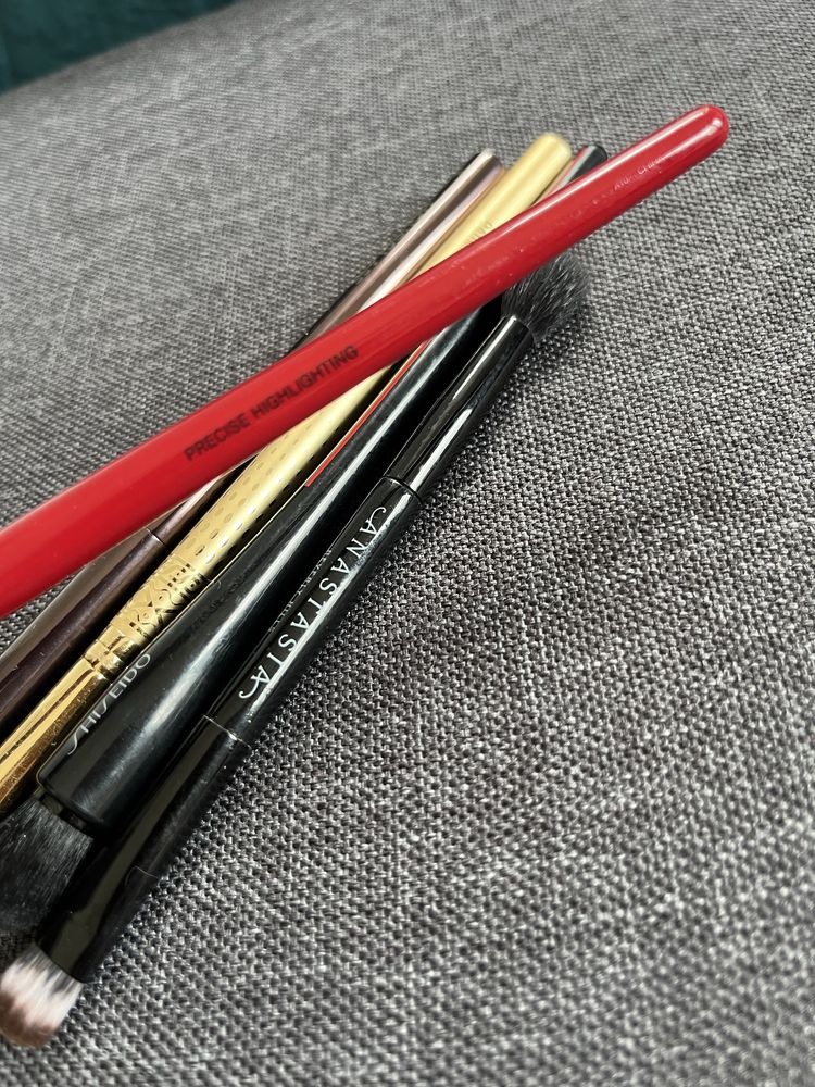 Zestaw 5 pedzli mac shiseido smashhbox