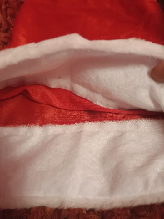 Czapka mikołaja mikołajki nowa