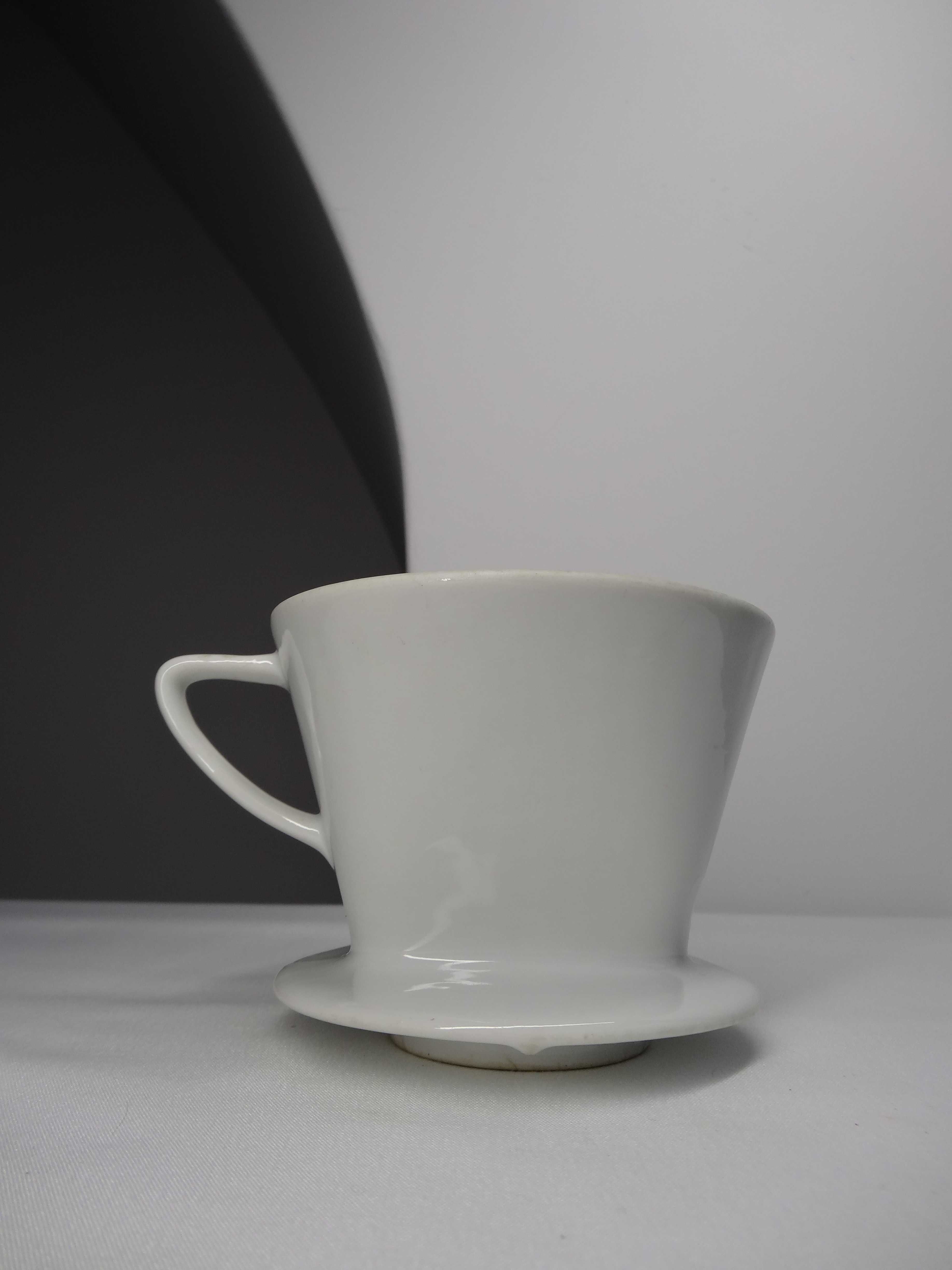 Porcelanowy dripper do kawy Melitta 101, filtr do kawy
