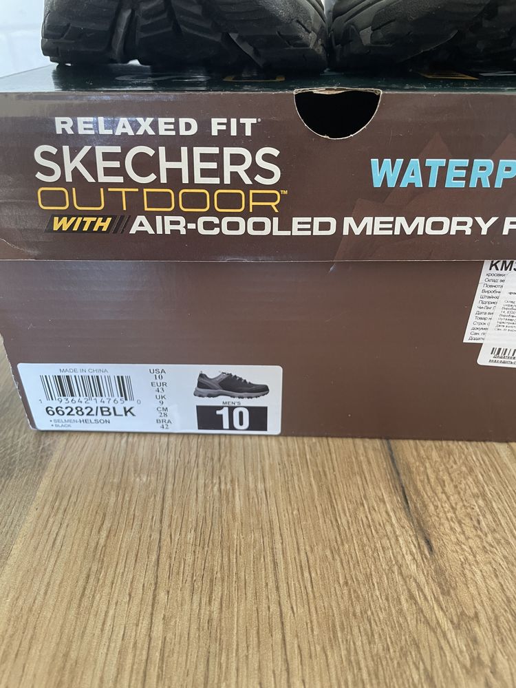 Чоловічі кросівки Skechers Relaxed Fit:Selmen-Helson USA 10(43). НОВІ!