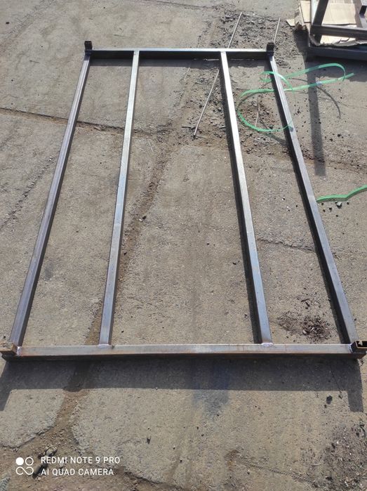 Профільна труба 40/20;40/40 та кутник 40мм