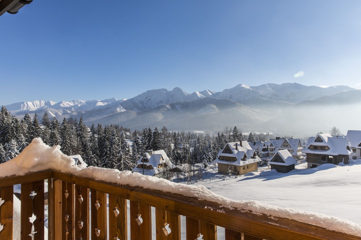 Apartamenty  noclegi Kościelisko Zakopane Widokowa Chata