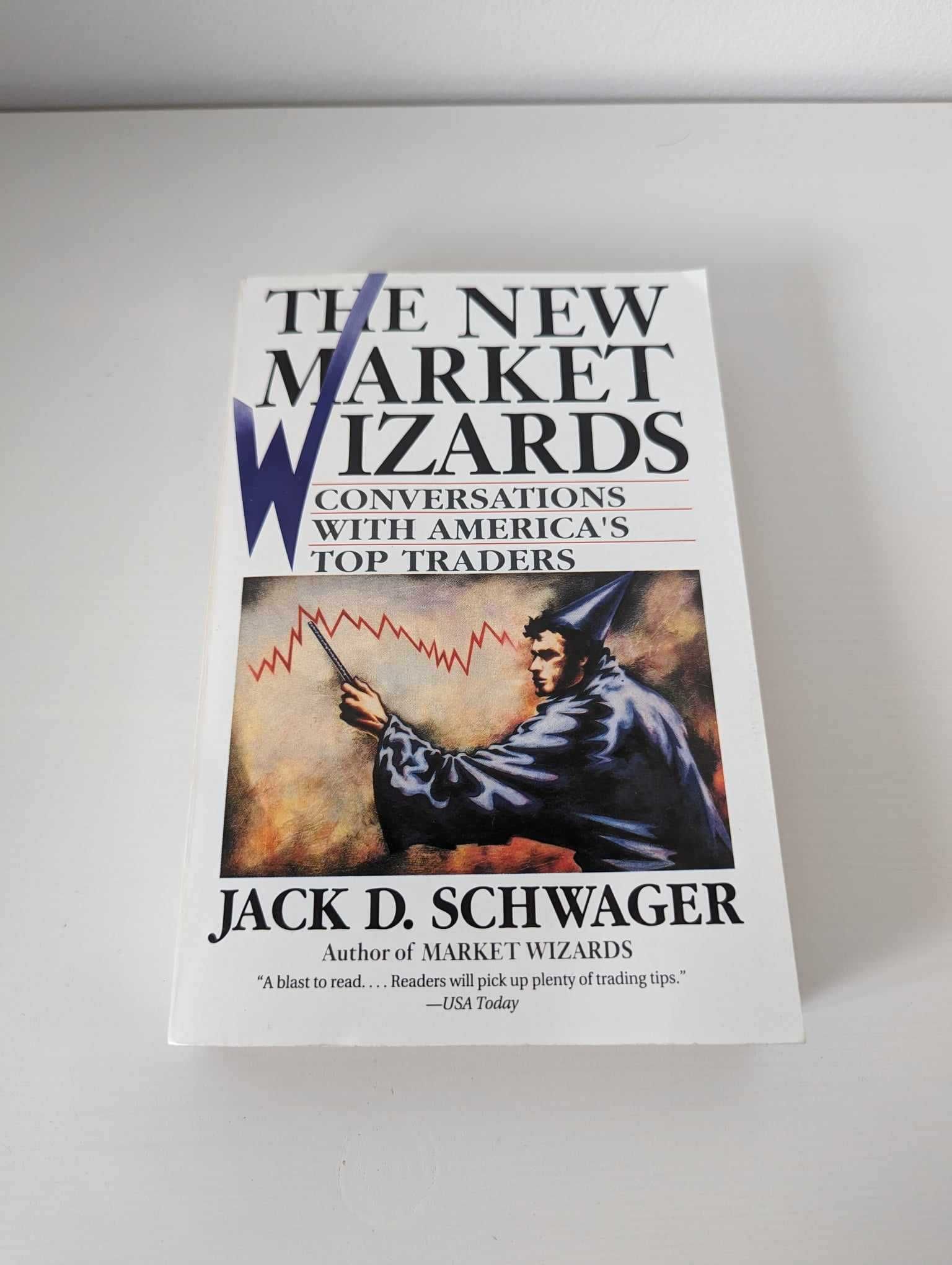 Książka "The New Market Wizards" Jack D. Schwager po angielsku