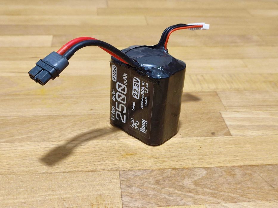 Bateria 6s1p Li-lon VTC5A 2600mAh long range fpv