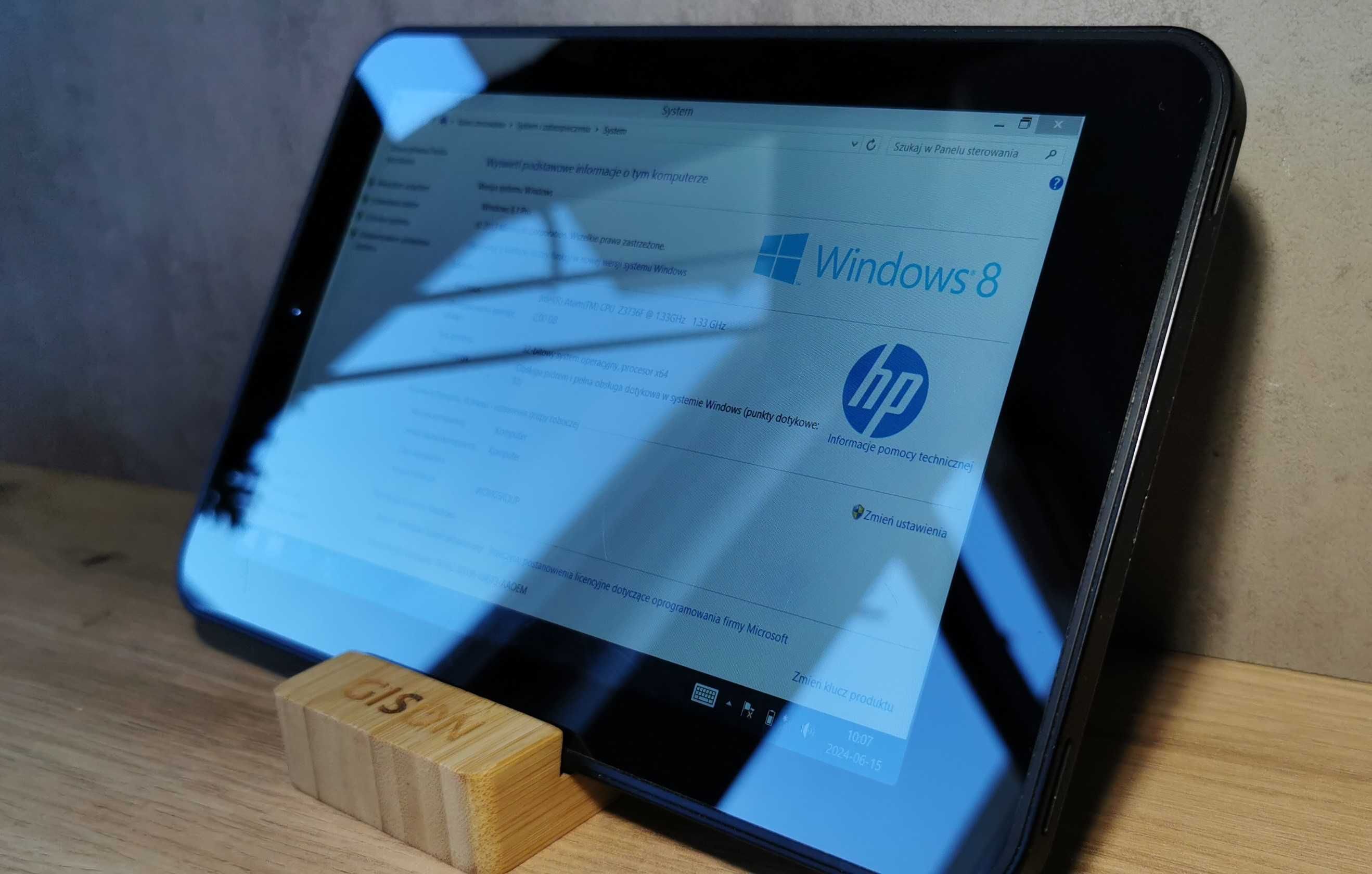 HP Tablet Pro 408 Intel Atom Z3736F/2GB Ram/32GB /Windows 8 #001