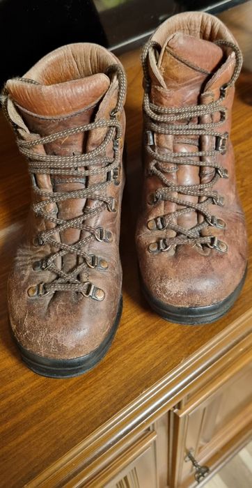 Зимні шкіряні термо черевики   Scarpa 37    розмір