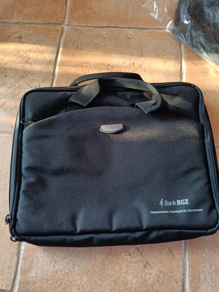 Torba nowa na laptop, tablet Longerre,kolor czarny.