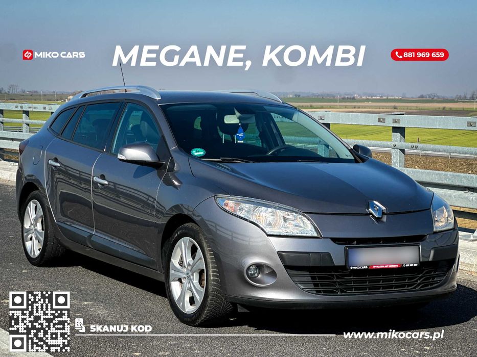 Renault Megane WYPOŻYCZALNIA, WYNAJEM samochodu osobowego i busów