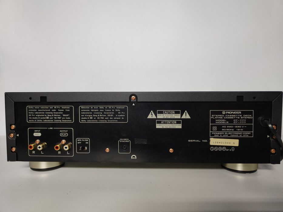 PIONEER CT-777 magnetofon deck Made in Japan