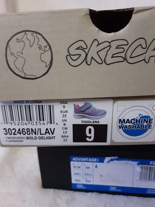 Sapatilhas adidas e skechers tamanho 25