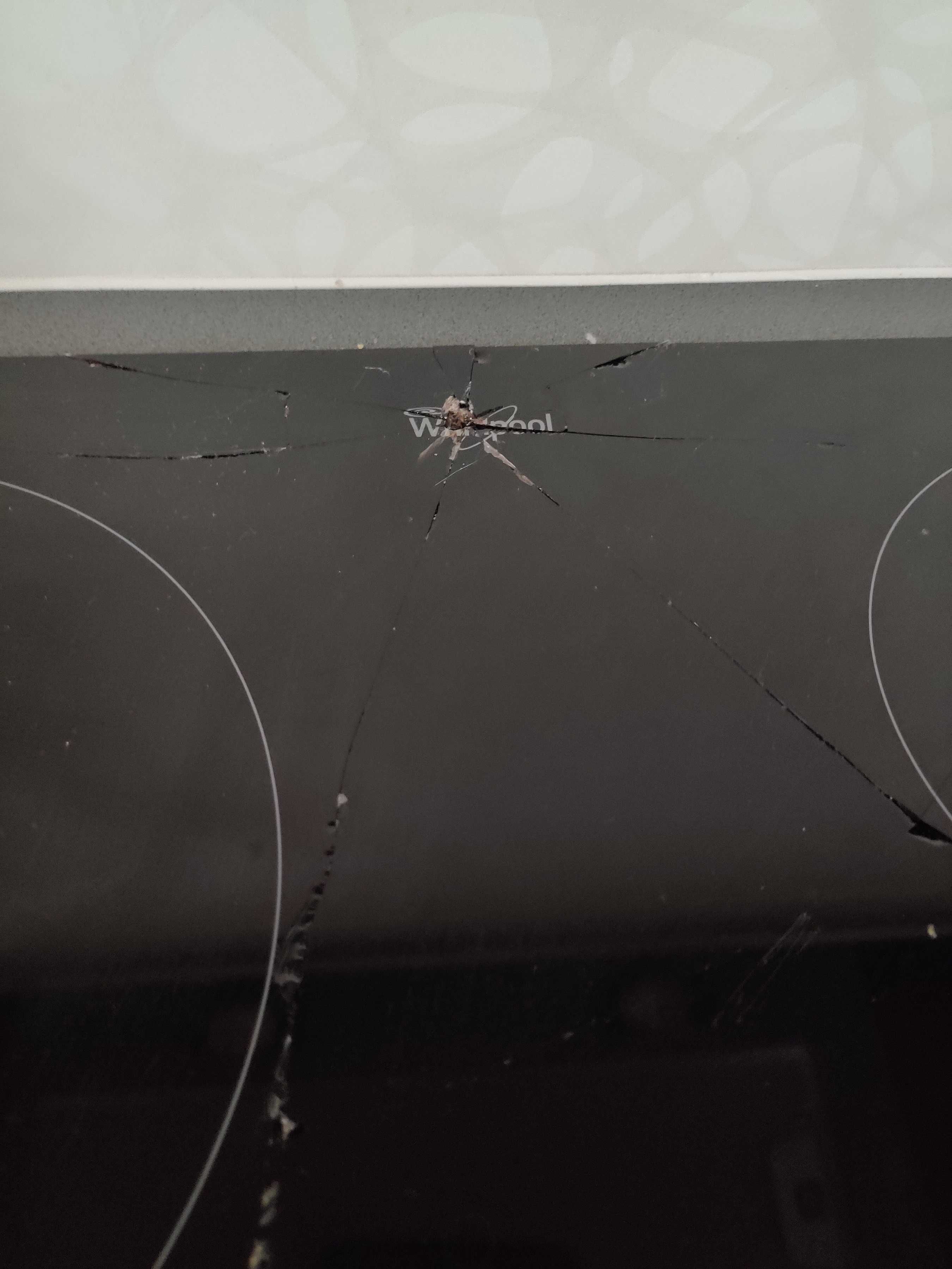 whirlpool indukcja W10439 - Sprawna, lecz uszkodzone szkło