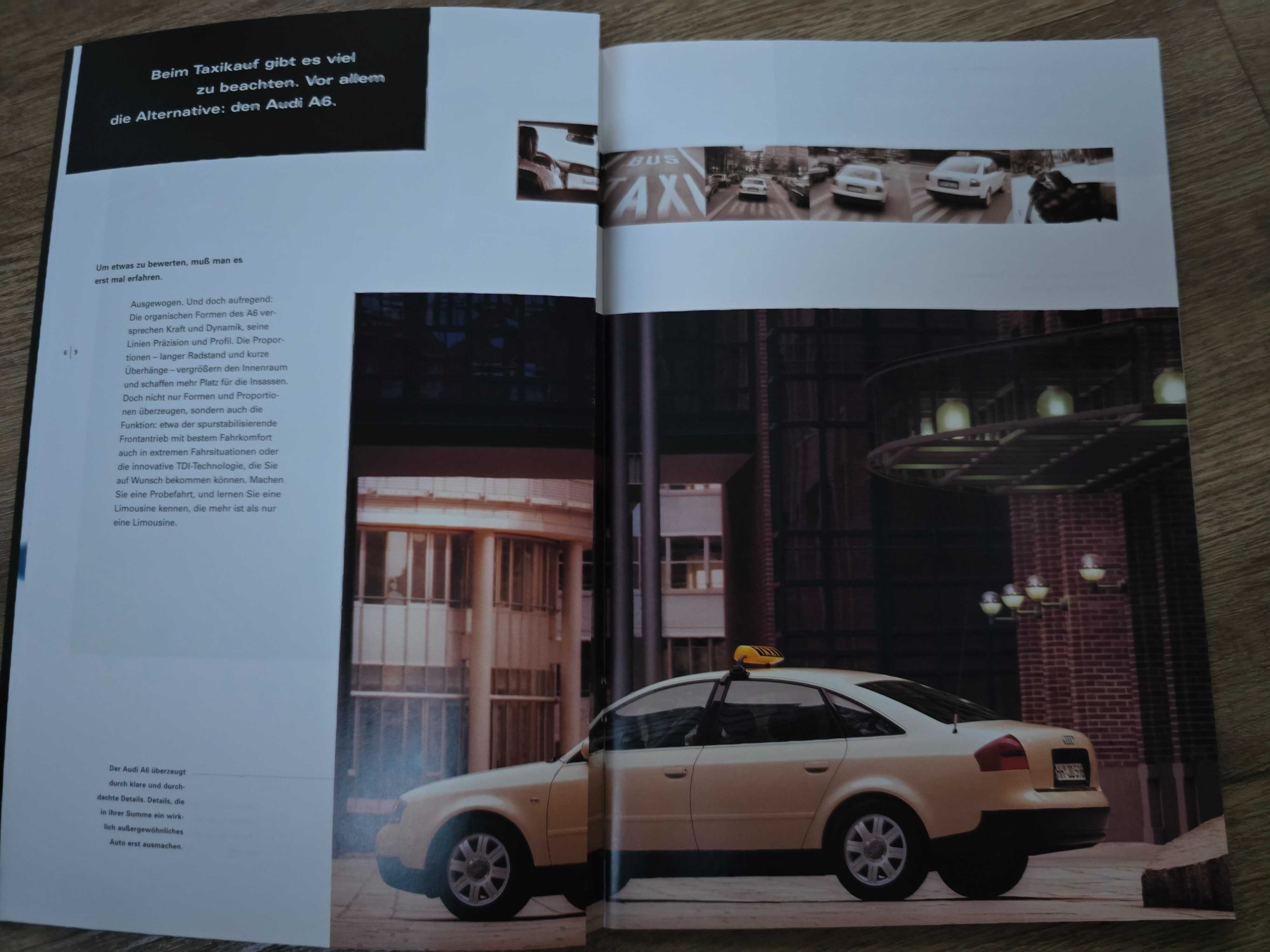 Prospekt Audi A4 A6  TAXI