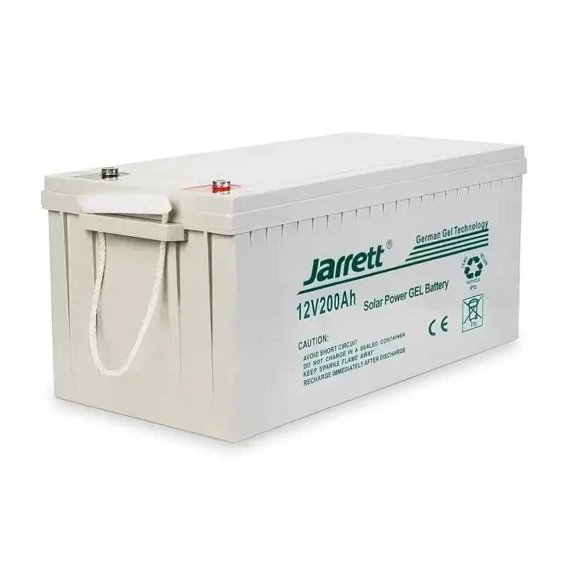 Гелевый аккумулятор Jarrett 12В, 200Ач для домашних систем электро