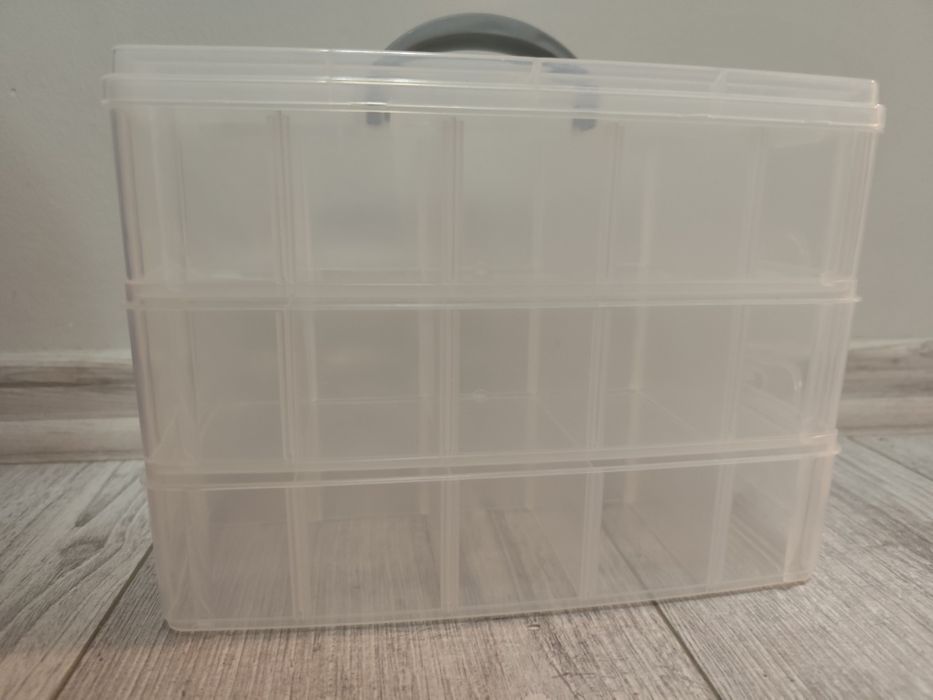 Pudełko organizer 3 poziomy