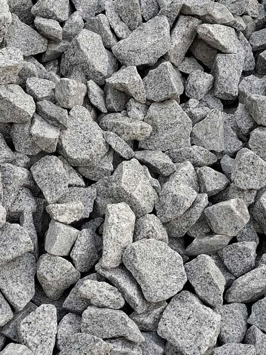 Grys Granitowy 31,5-63 mm Dalmatyńczyk Kamień Szary  JESIENNA PROMOCJA