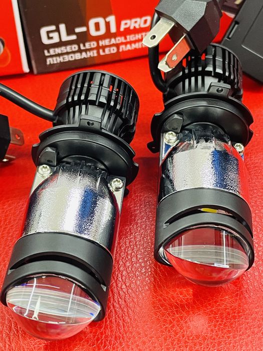 Лед лампи Лінзи Цоколь H4  Decker GL-01 PRO LED Hi/Low/