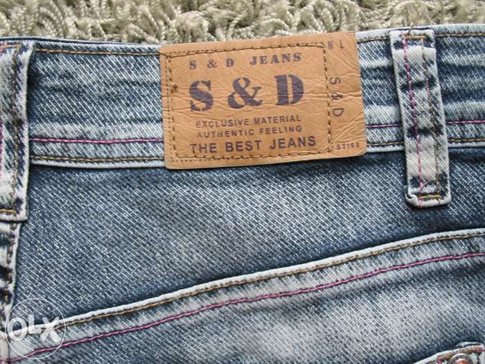 Spodnie jeans S&D SPANDER z dodatkiem lycry