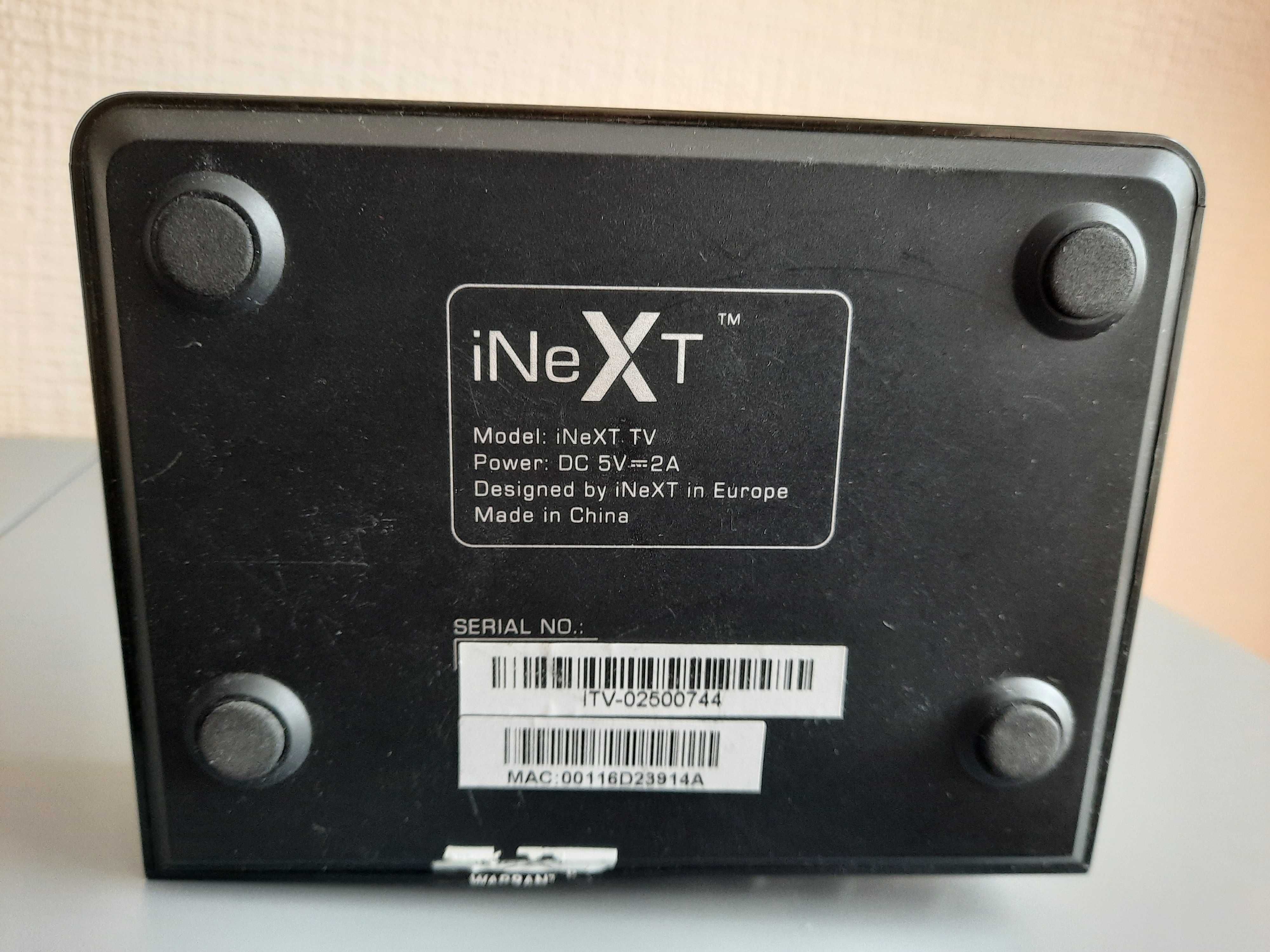 Медіаплеєр   iNeXT TV