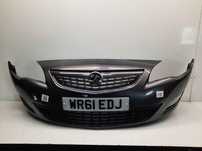 $ ZDERZAK PRZÓD PRZEDNI OPEL ASTRA J 4 IV Z177 SZARY HALOGENY