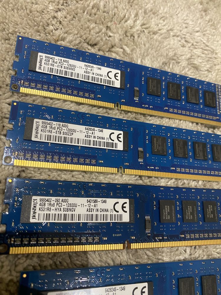 Pamięć Ram KINGSTON 16GB DDR3 1600Mhz gwarancja