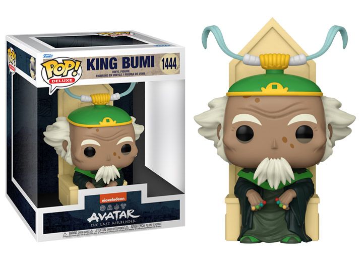 figurka funko pop! avatar the last airbenderdeluxe 1444 king bumi