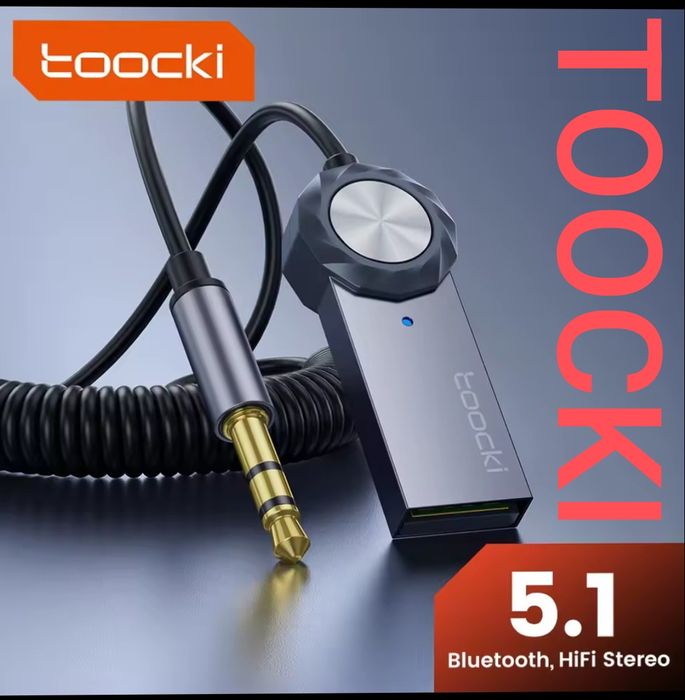Адаптер Toocki Bluetooth AUX