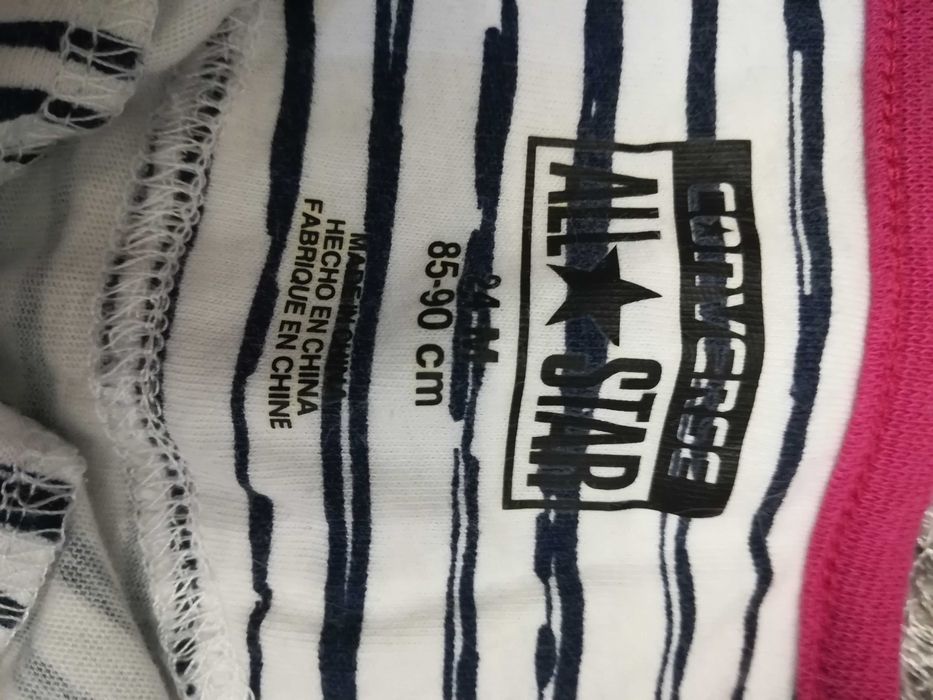 Sukienka, tunika letnia 85-90. Converse biało-granatowo-różowa. Nowa