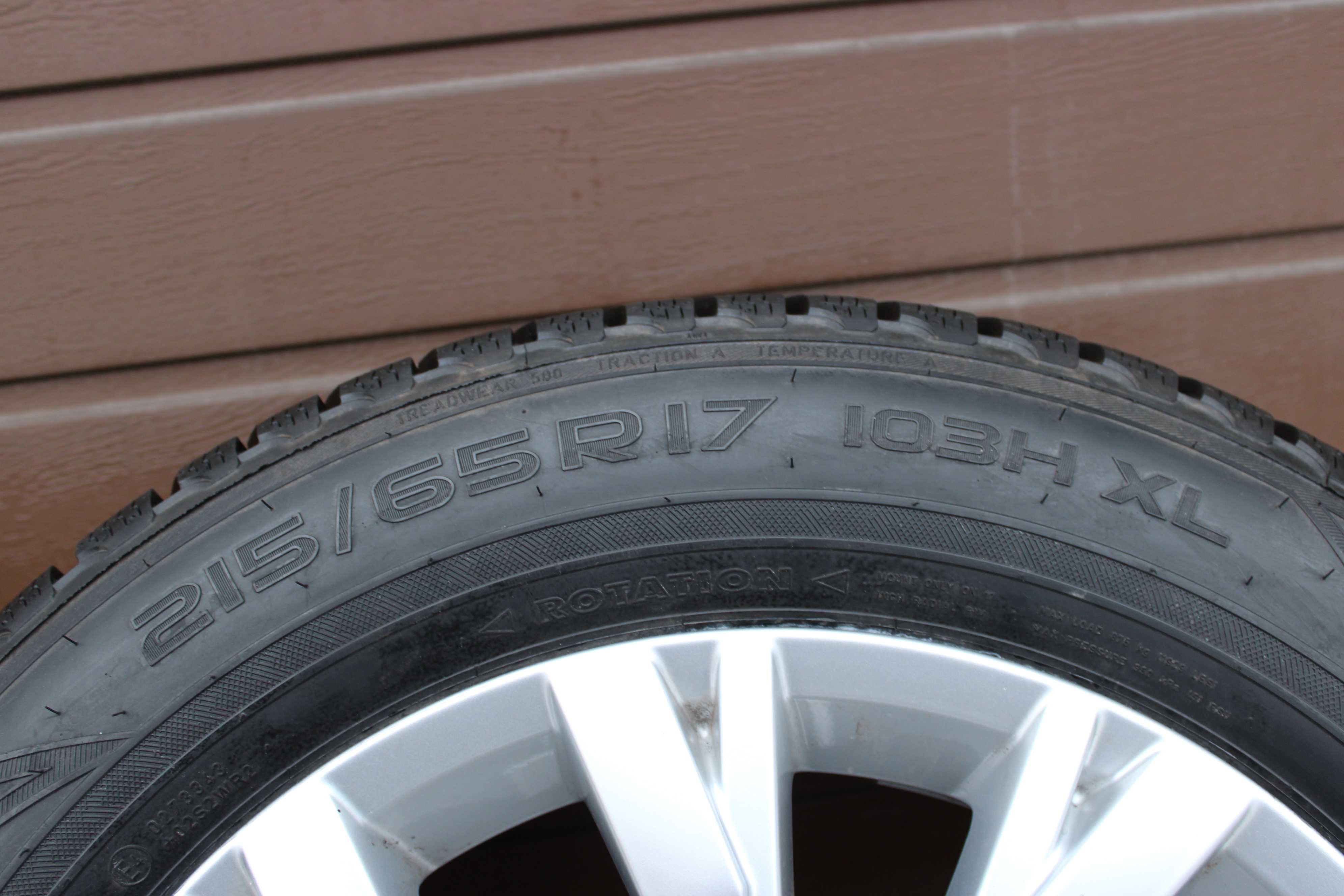 215/65R17 Nokian Tyres WR SUV 3 103H XL 8mm 2020r.