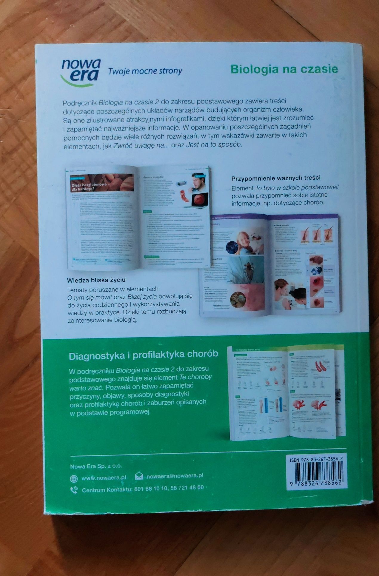 Biologia na czasie Podręcznik Podstawowy kl 2 liceum  technikum Helmin