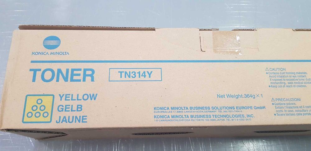 Toner Konica Minolta yellow oryginalny