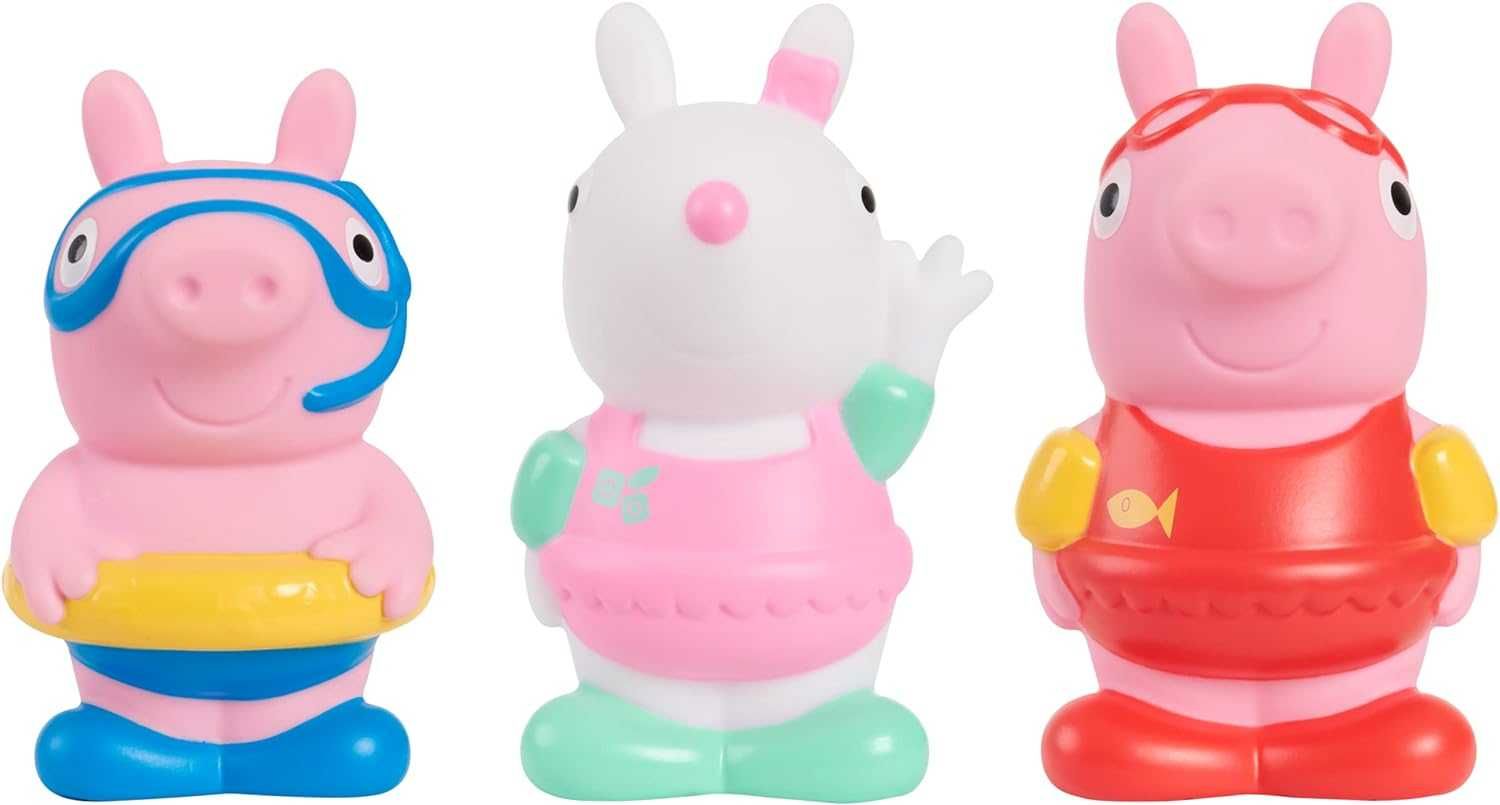 Набір іграшок для купання Свинка Пеппа. Peppa Pig Bath Toys