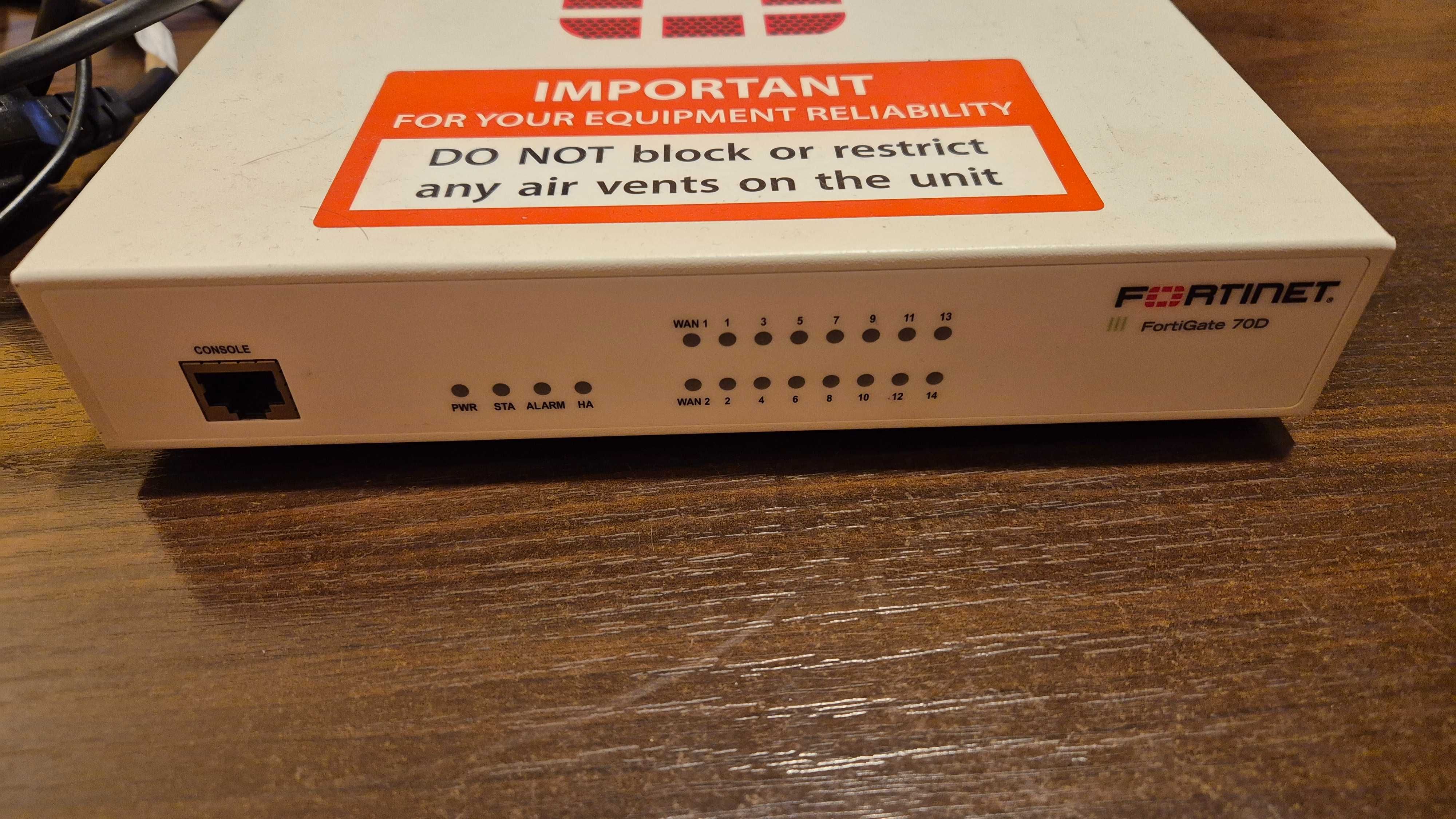 Fortinet Fortigate 70D