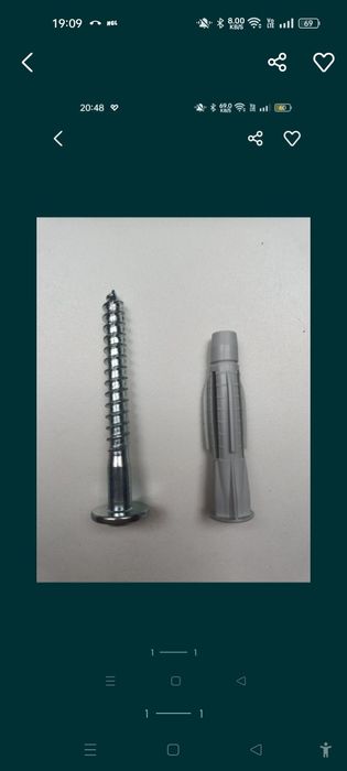 kolki rozporowe 600szt