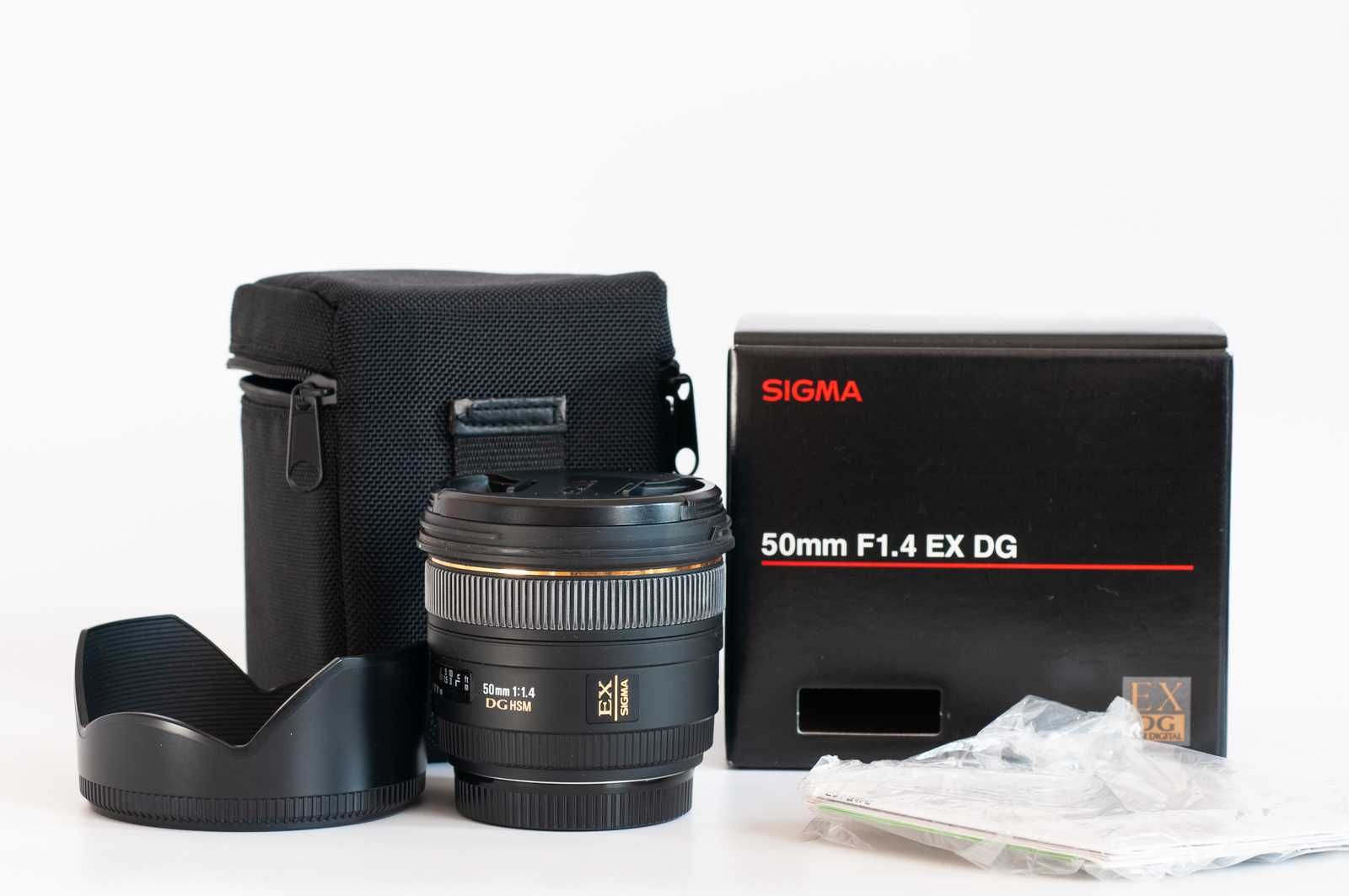 Sigma AF 50mm f/1.4  DG HSM для Canon EF