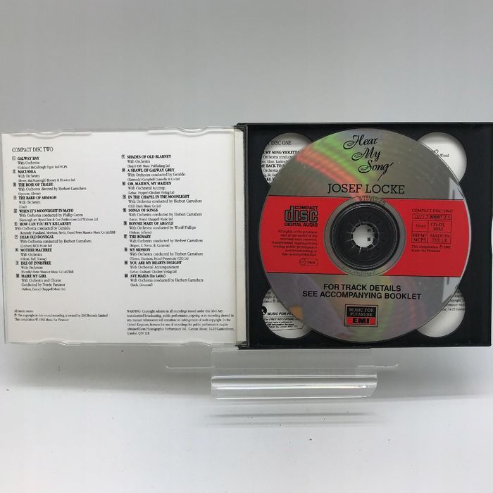 cd - josef locke - hear my song