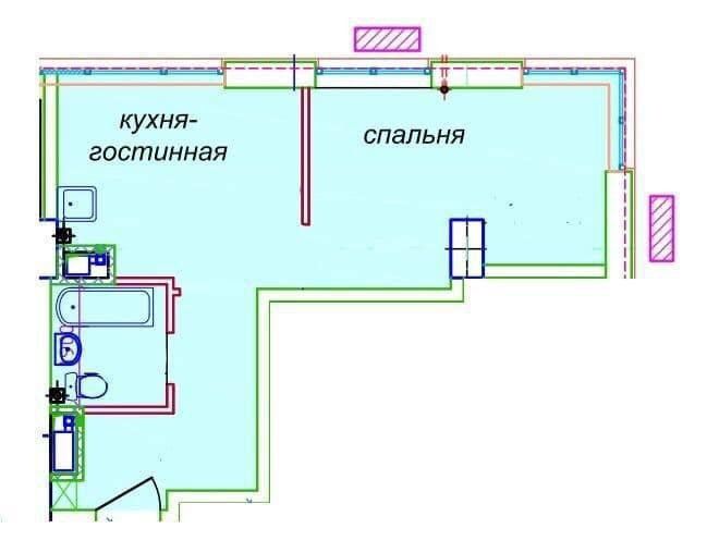Продам 1ком видовую квартиру ЖК Дельмар