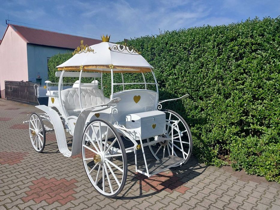 Powóz konny bryczka kutschen kopciuszek