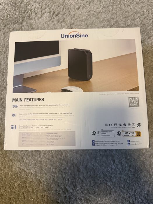 UnionSine Data workstation desktor backup 16 tb